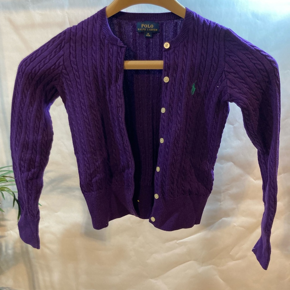 Girls polo sweater